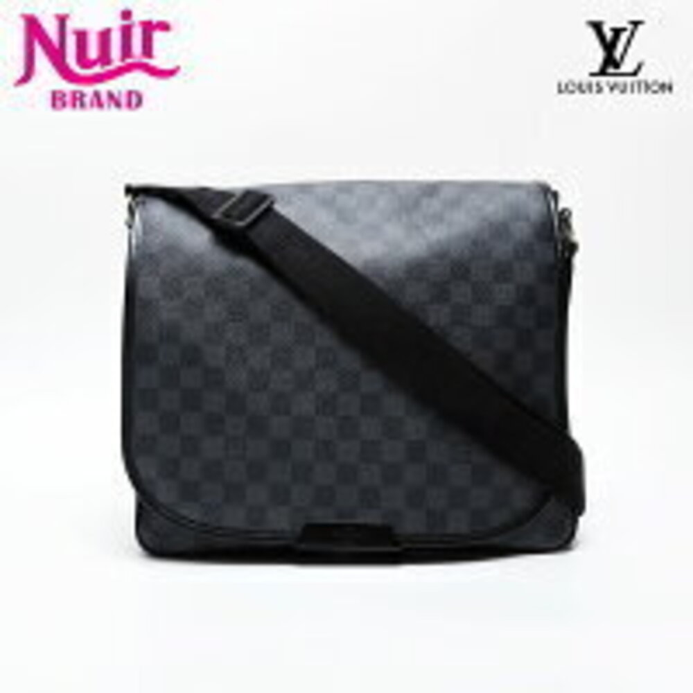 Louis Vuitton Damier Daniel Shoulder Bag Black